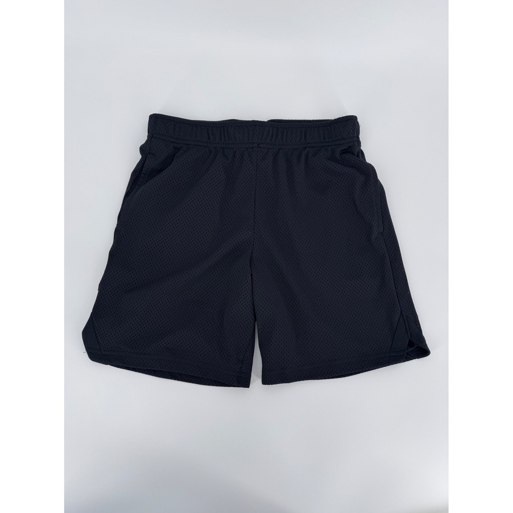 All in Motion Boys Athletic Shorts Black Drawstring Waist Mesh Size XL 14